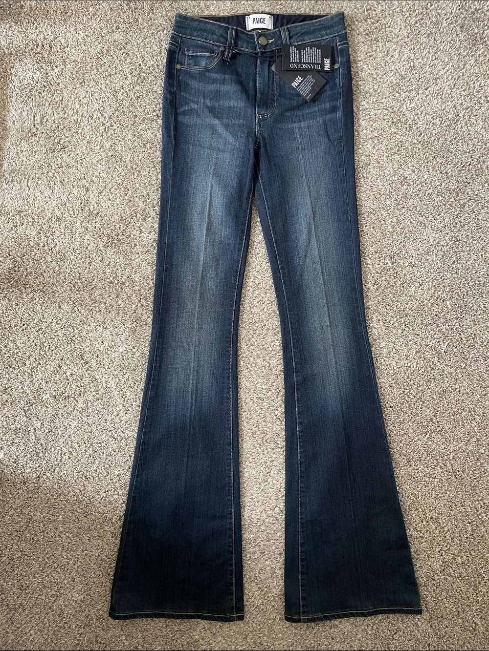 PAIGE High Rise Bell Canyon Jeans - Picture 2 of 10